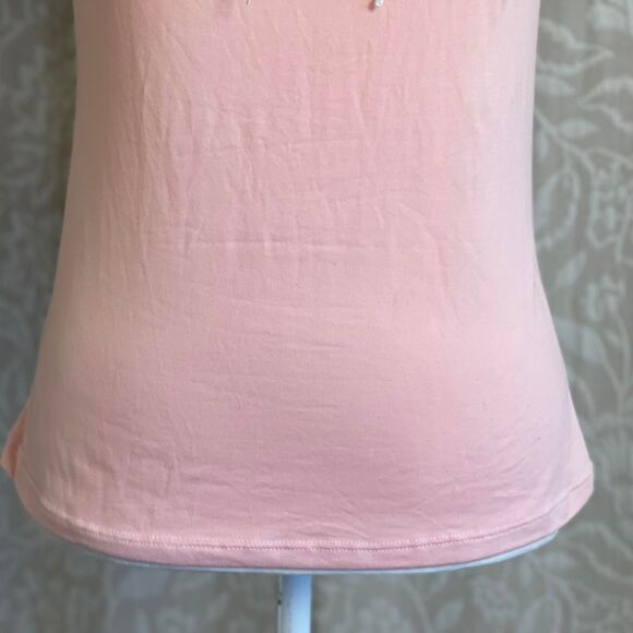 Pink & Ivory 3D Layered Crochet Flower Detail Fairycore Coquette Top Size S/M - Picture 3 of 8